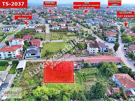 TAPUHANE YASİR YÜKSEK'TEN MERKEZDE 414 M2 3 KAT İMARLI ARSA