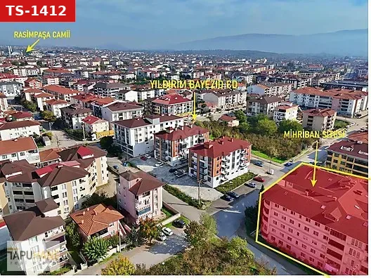 TAPUHANEDEN YENİ MAHALLEDE 2+1 ARA KAT SİTE İÇİNDE