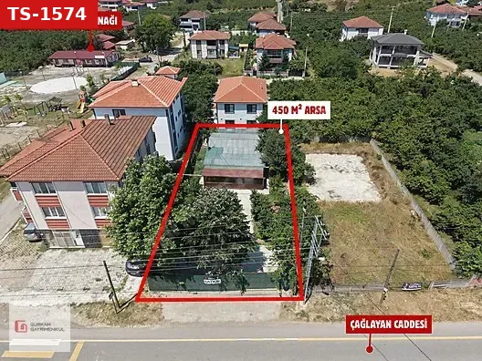 GÜRKAN GAYRİMENKUL AKPINAR MH. 450 M² ARSA İÇİNDE MÜSTAKİL EV